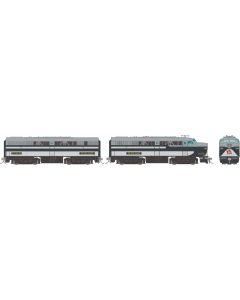 HO ALCo FA-1 + FB-1 (DC/Silent): Wabash - Bluebird Scheme: #1202 + #1200B