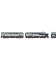 HO ALCo FA-1 + FB-1 (DC/Silent): Wabash - Bluebird Scheme: #1203 + #1202B