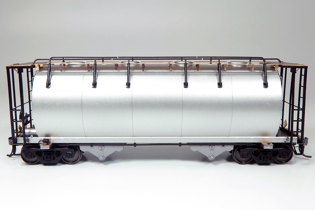 Procor 3000 Aluminum Covered Hopper Freight Cars Ho Scale Rapido