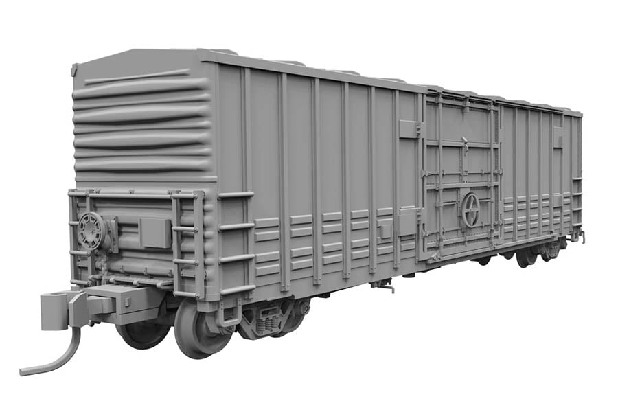Tichy Train Group  #10376N C&NW BOXCAR 40' STEEL BOX 1947 Decal 